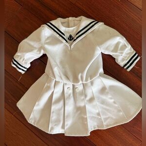 1989 Pleasant Company Samantha Middy Sailor Dress Outfit Hat American Girl Doll